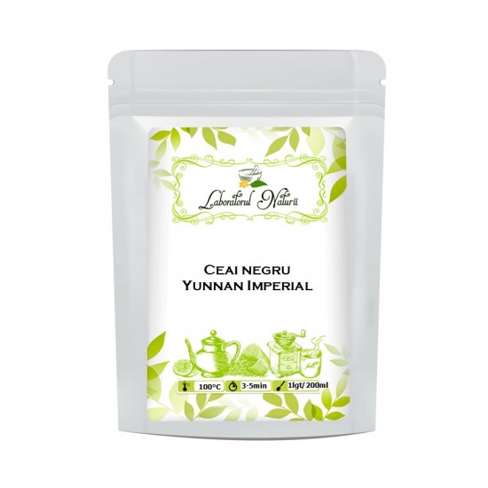 Ceai negru Yunnan Imperial organic, 200g