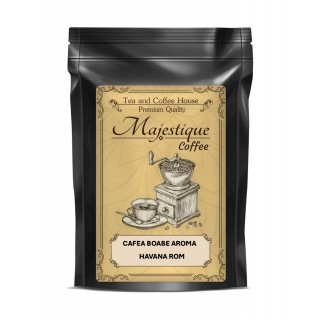 Cafea boabe cu aroma Havana Rom 