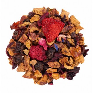 Ceai de fructe Capsuni si Zmeura ORGANIC