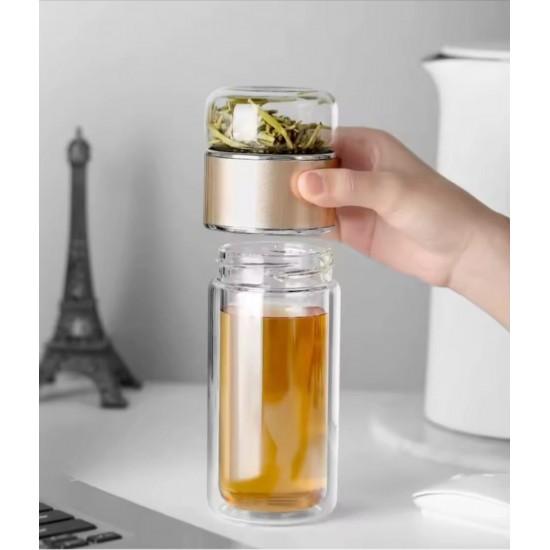 Infuzor din sticlă termorezistentă 390ml